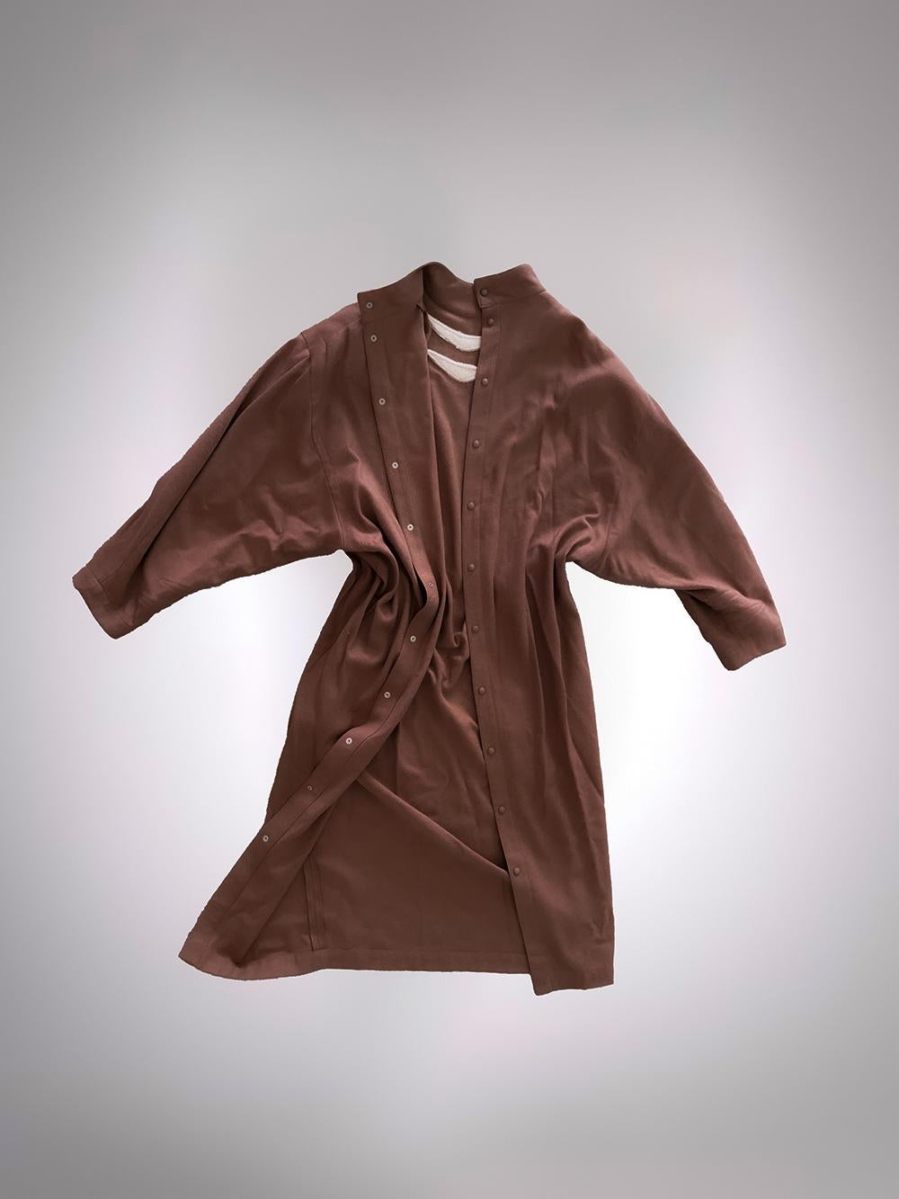 Rare Thierry Mugler FW 1984 Winter of the Angels Dress Wool For Sale 6