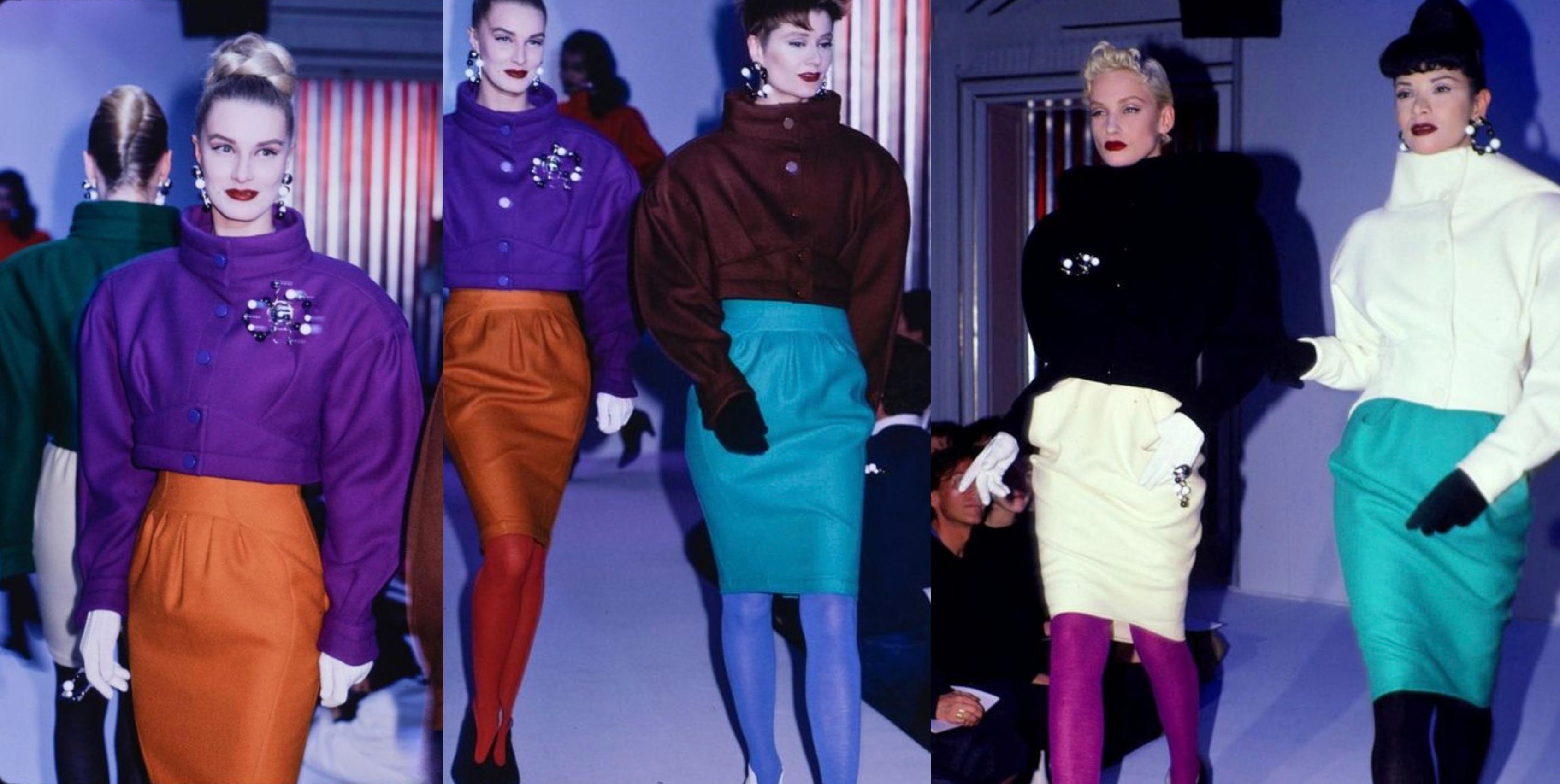 Raro brazalete pulsera Thierry Mugler FW 1987 brazalete planetas Space en Excelente estado para la venta en Berlin, BE