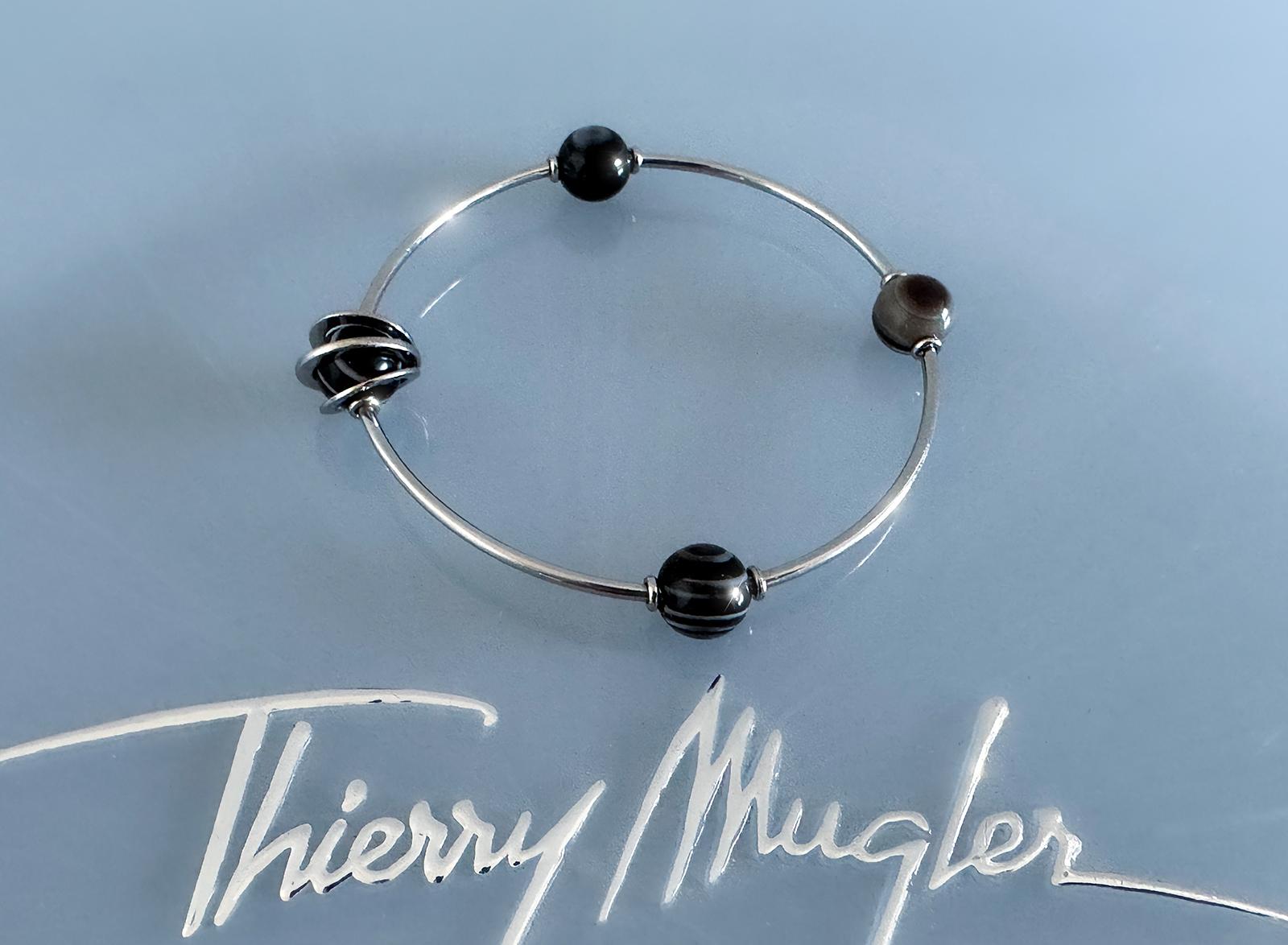 De las mujeres Raro brazalete pulsera Thierry Mugler FW 1987 brazalete planetas Space en venta