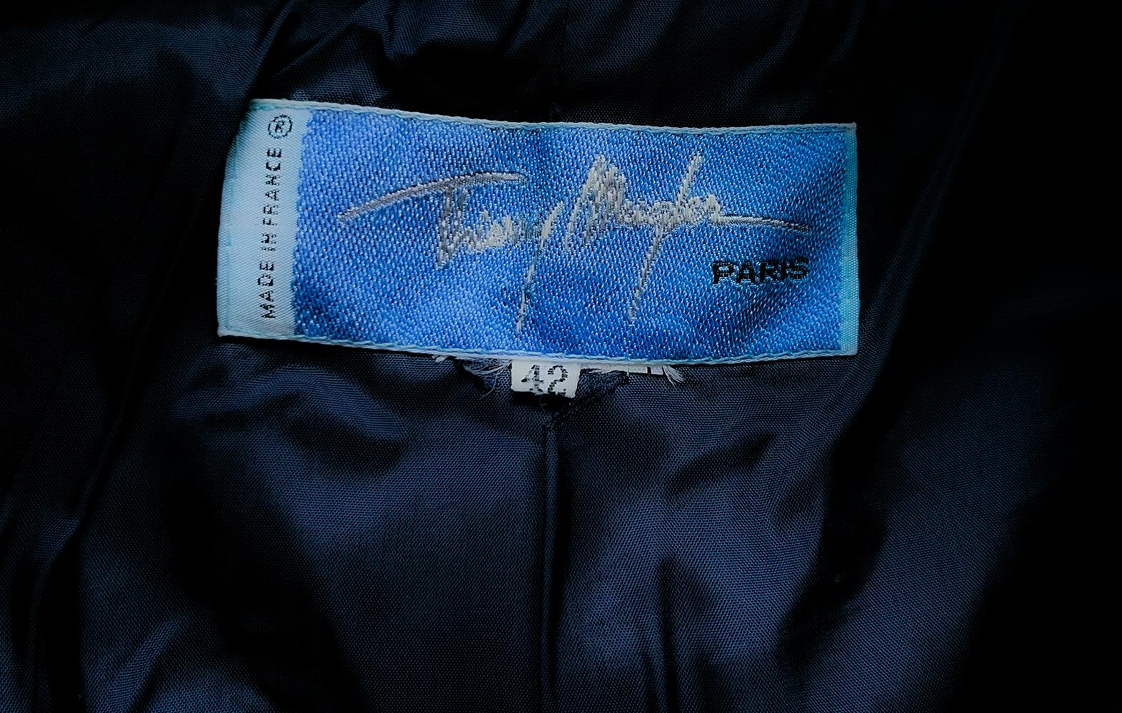 Seltener Thierry Mugler H/W 1998 Archivalischer Rock Anzug aus Tweed Jacke  im Angebot 4