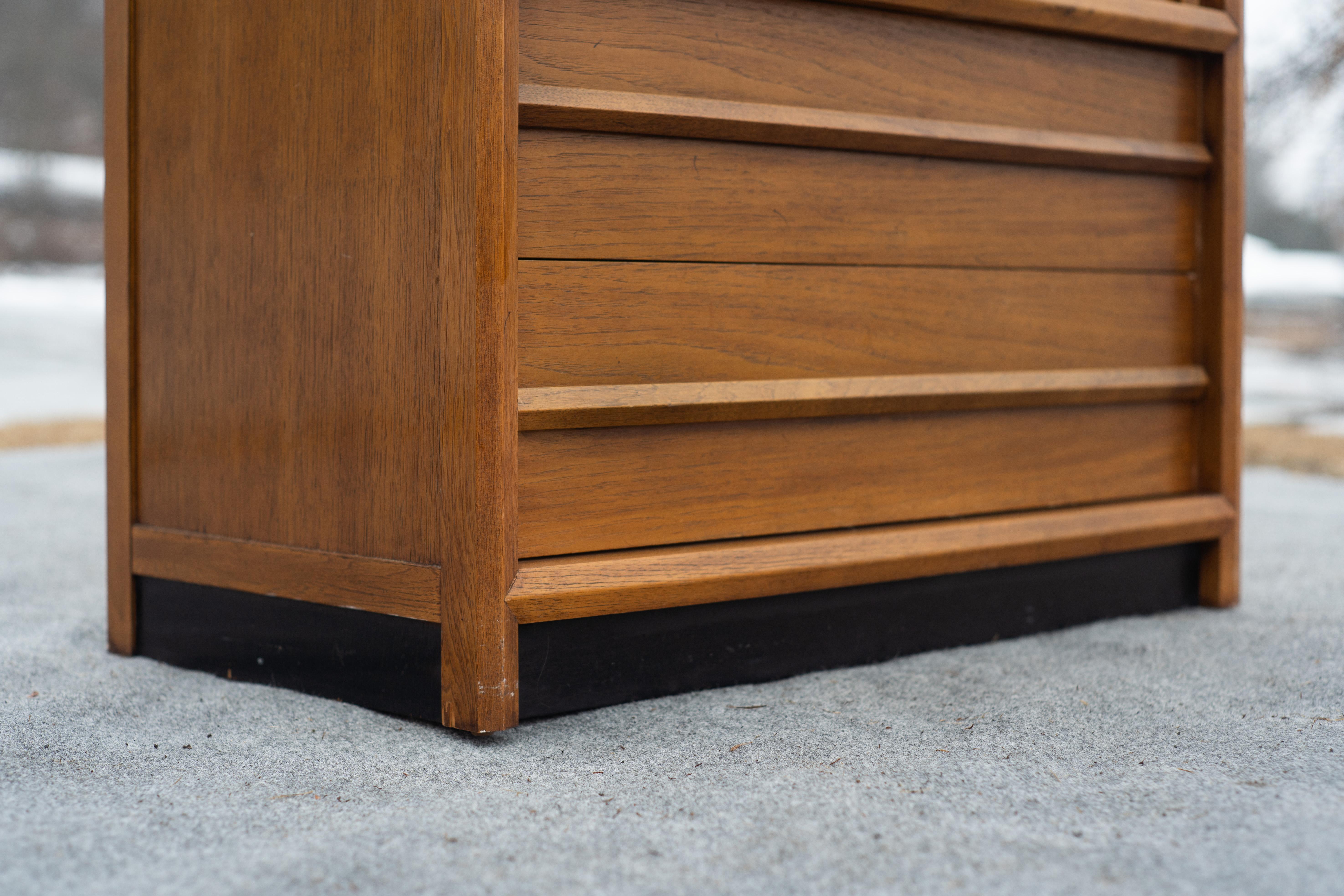 Rare Thomasville Carved Walnut Gentleman's Chest or Tall Dresser 8