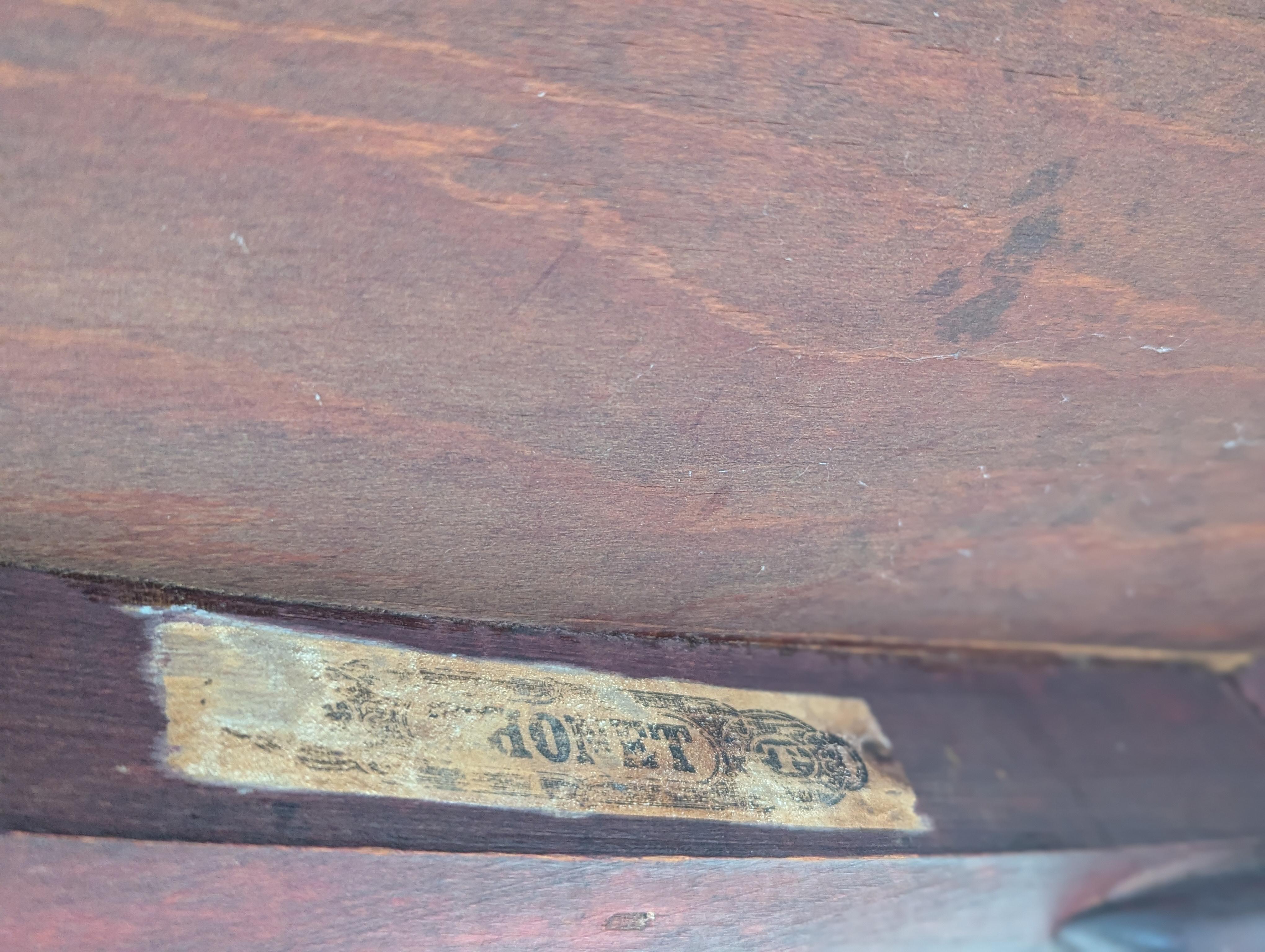 Seltener Thonet A 403/F Sessel aus Bugholz von Josef Frank, 1930er Jahre im Angebot 9