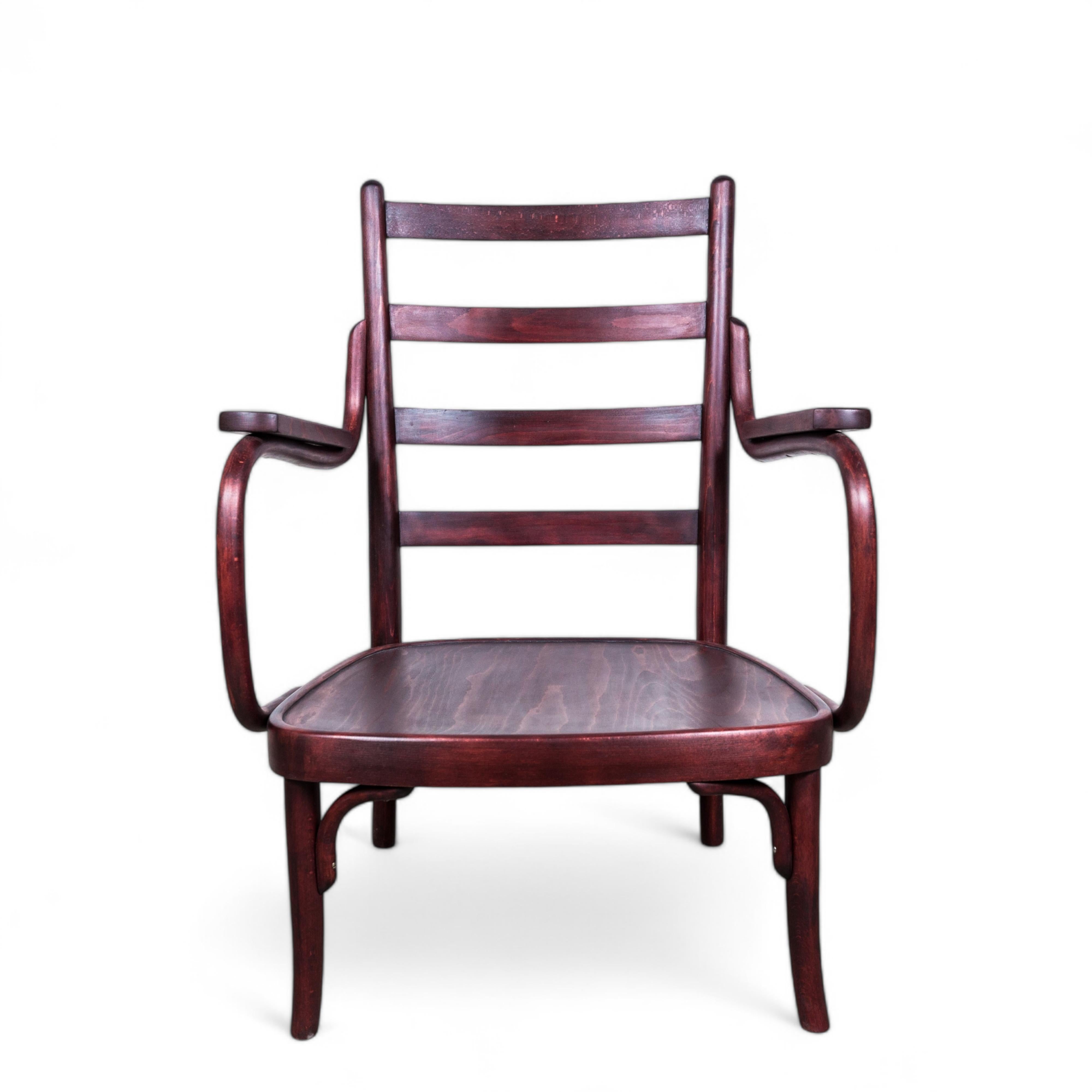 Bauhaus Rare Thonet A 403/F bentwood armchair by Josef Frank, 1930s For Sale