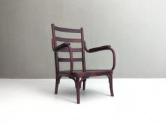 Rare Thonet A 403/F bentwood armchair by Josef Frank, 1930s