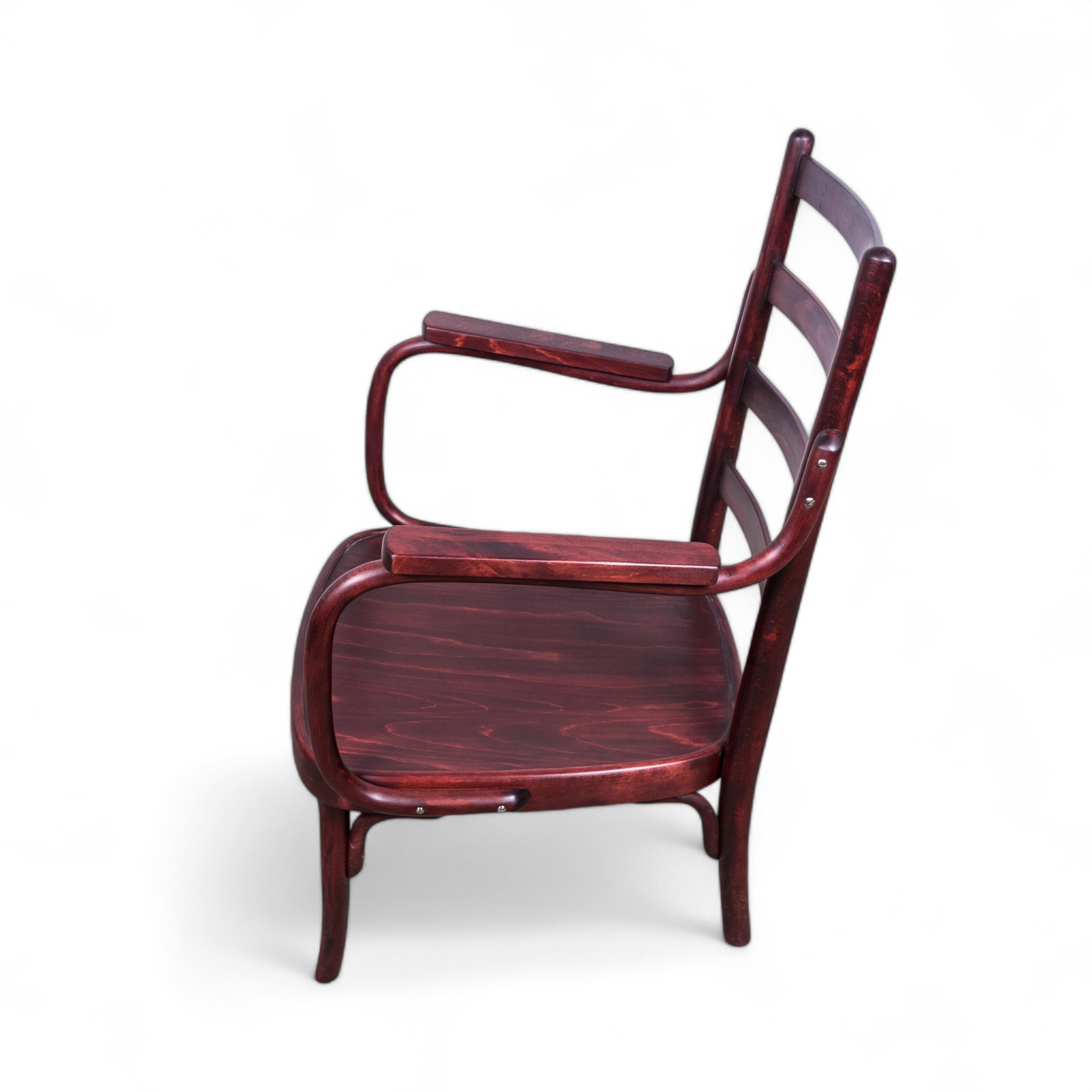 Rare Thonet A 403/F bentwood armchair by Josef Frank, 1930s For Sale 1