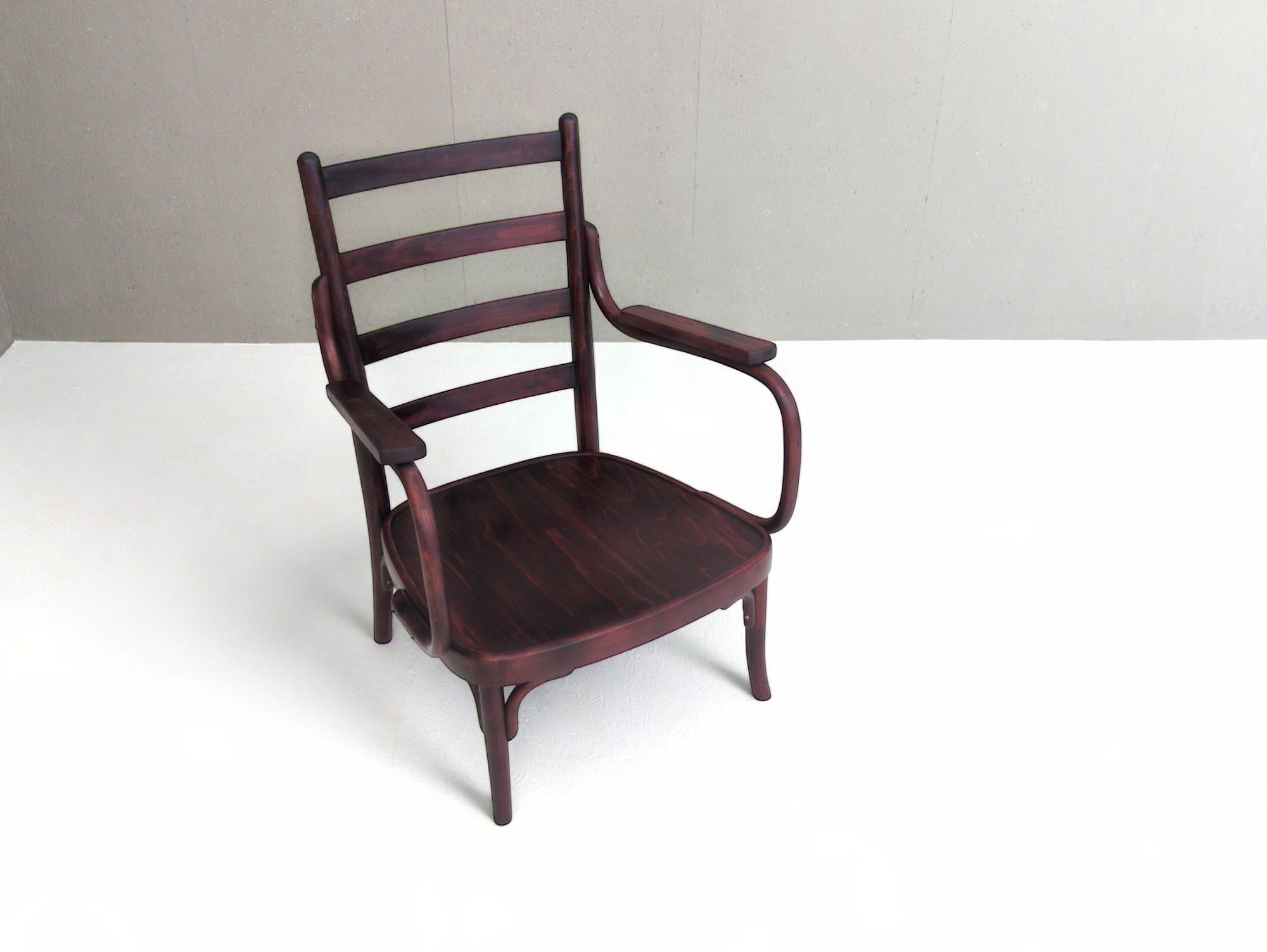 Seltener Thonet A 403/F Sessel aus Bugholz von Josef Frank, 1930er Jahre im Zustand „Hervorragend“ im Angebot in PRAHA 5, CZ