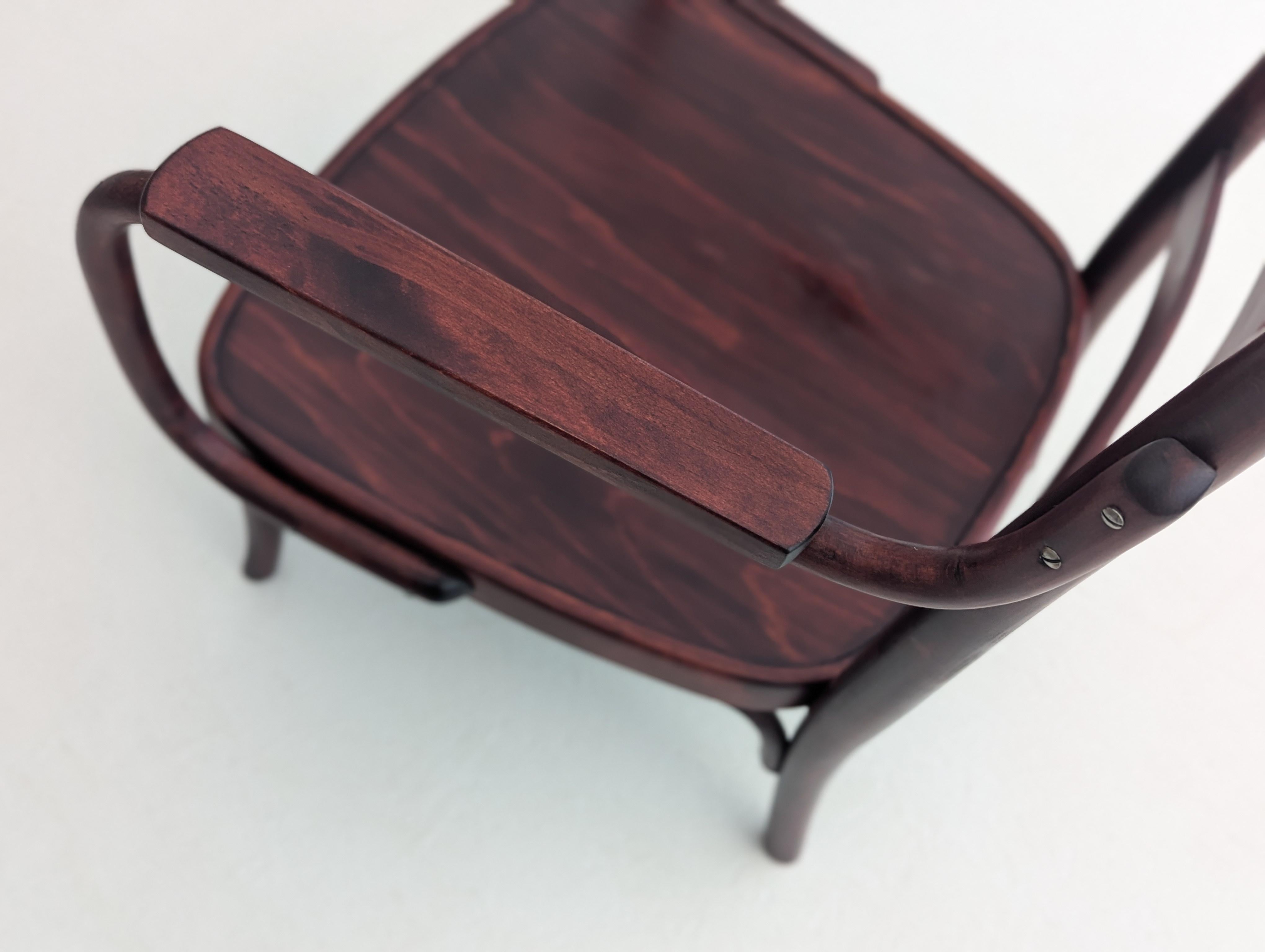 Seltener Thonet A 403/F Sessel aus Bugholz von Josef Frank, 1930er Jahre im Angebot 1