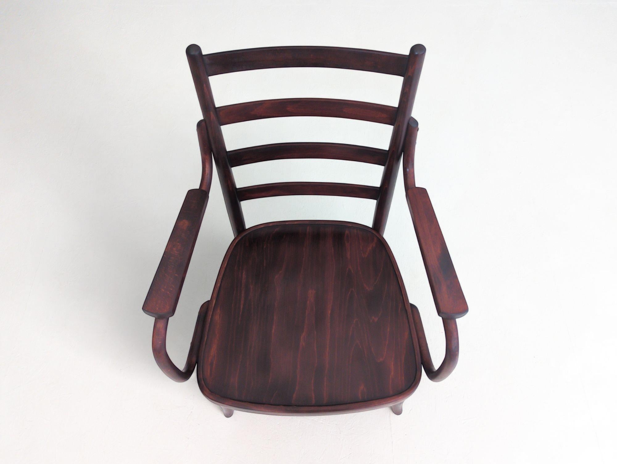 Seltener Thonet A 403/F Sessel aus Bugholz von Josef Frank, 1930er Jahre (Mitte des 20. Jahrhunderts) im Angebot
