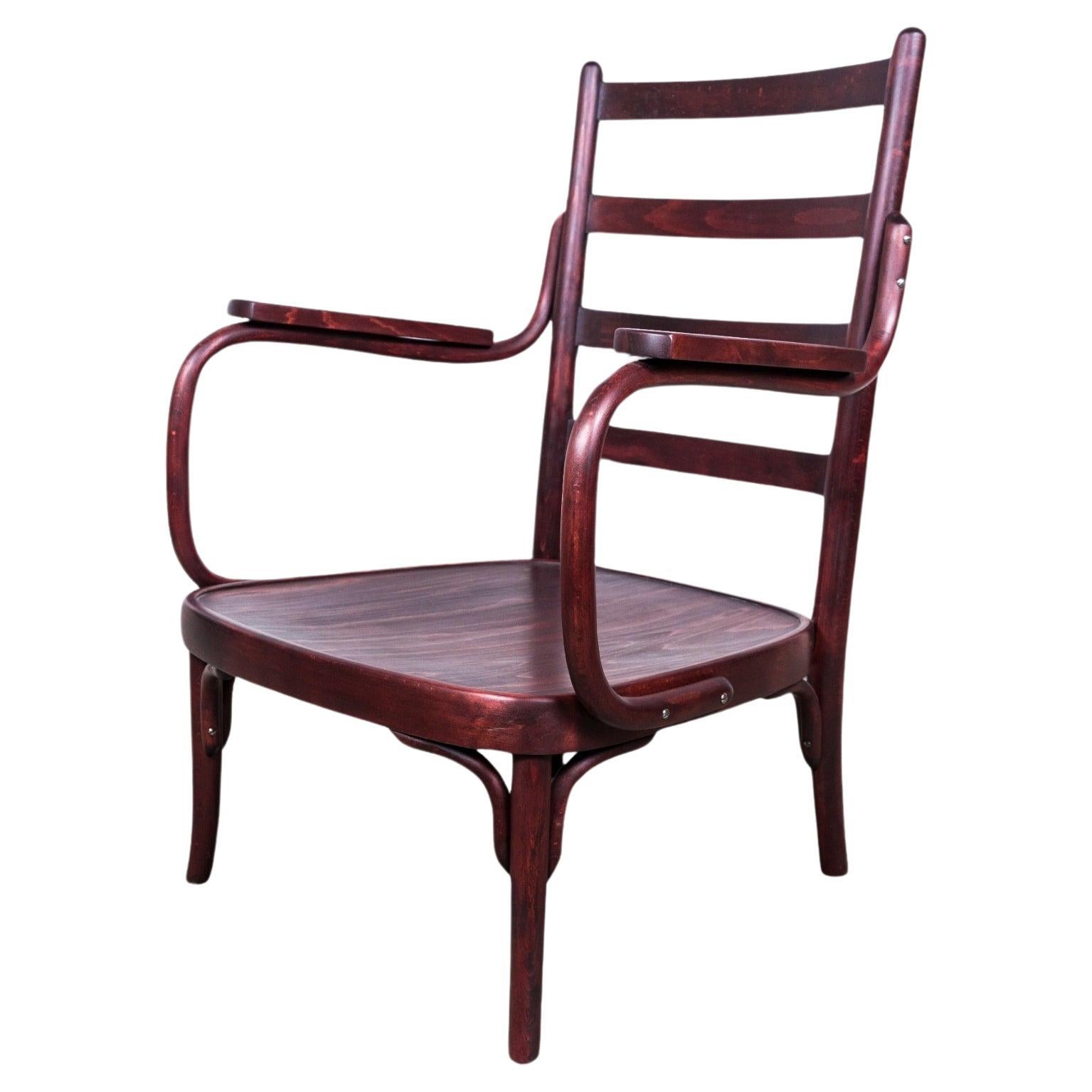 Rare Thonet A 403/F bentwood armchair by Josef Frank, 1930s For Sale