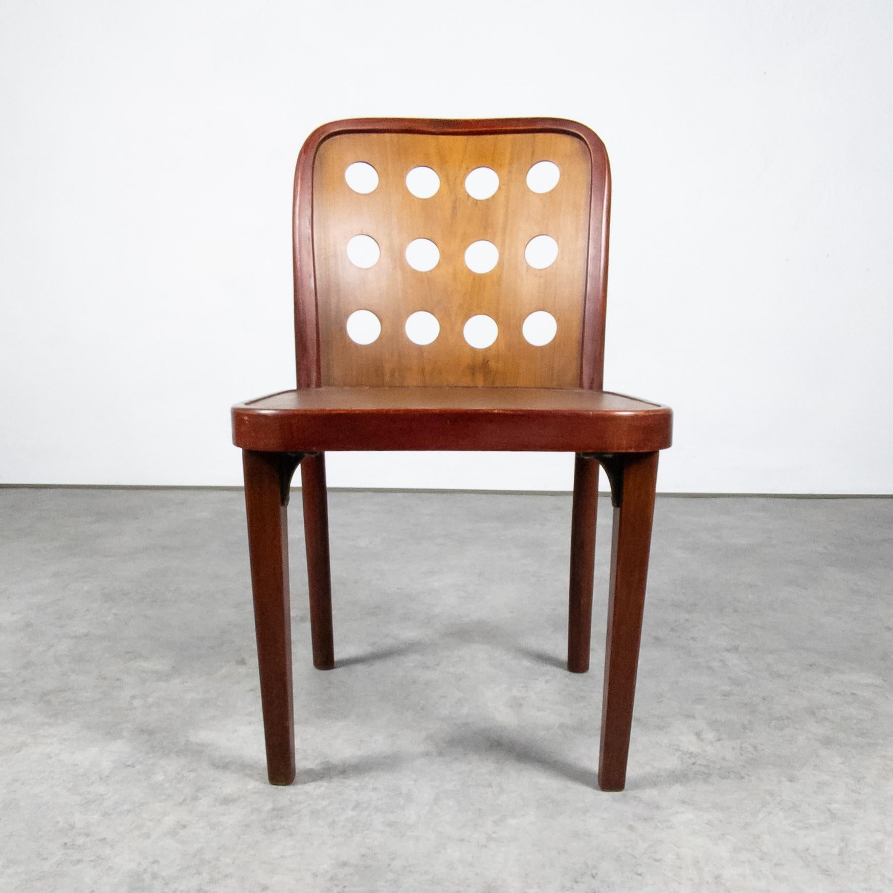Bauhaus Rare chaise Thonet a 811 de Josef Hoffmann & Oswald Haerdtl