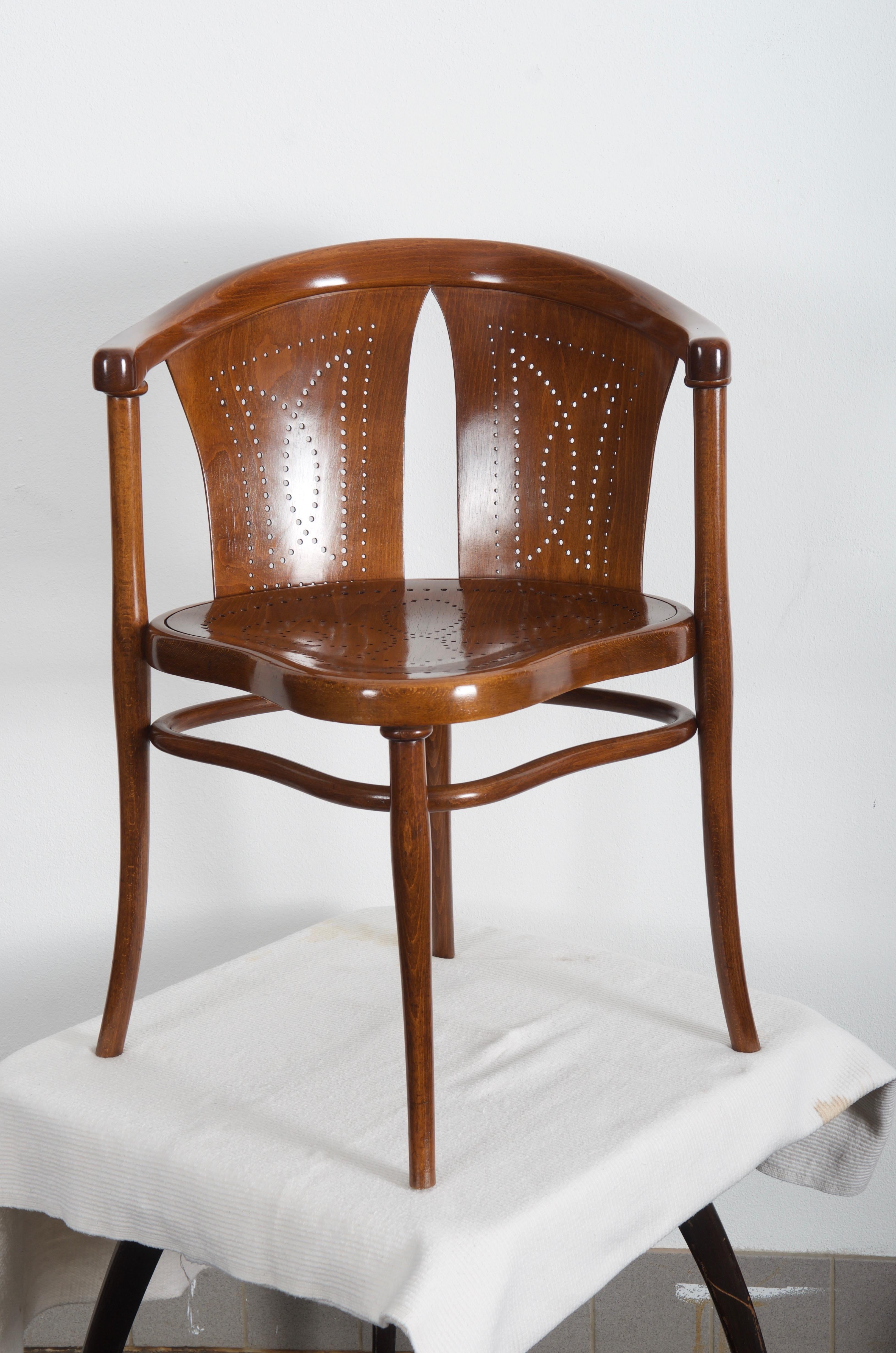 Rare Thonet Armchair Desk Chair Nr. 1 5