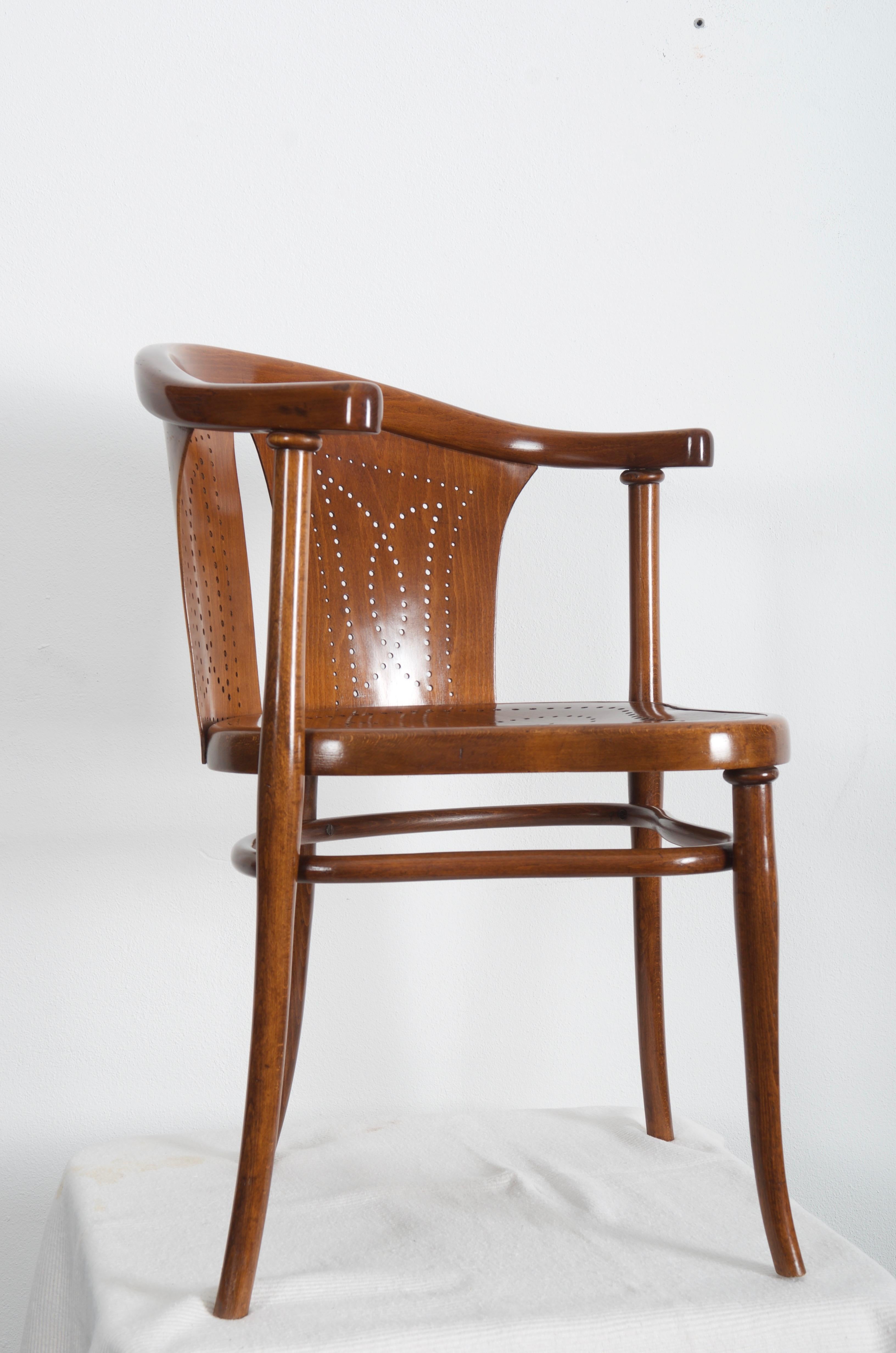 Rare Thonet Armchair Desk Chair Nr. 1 1