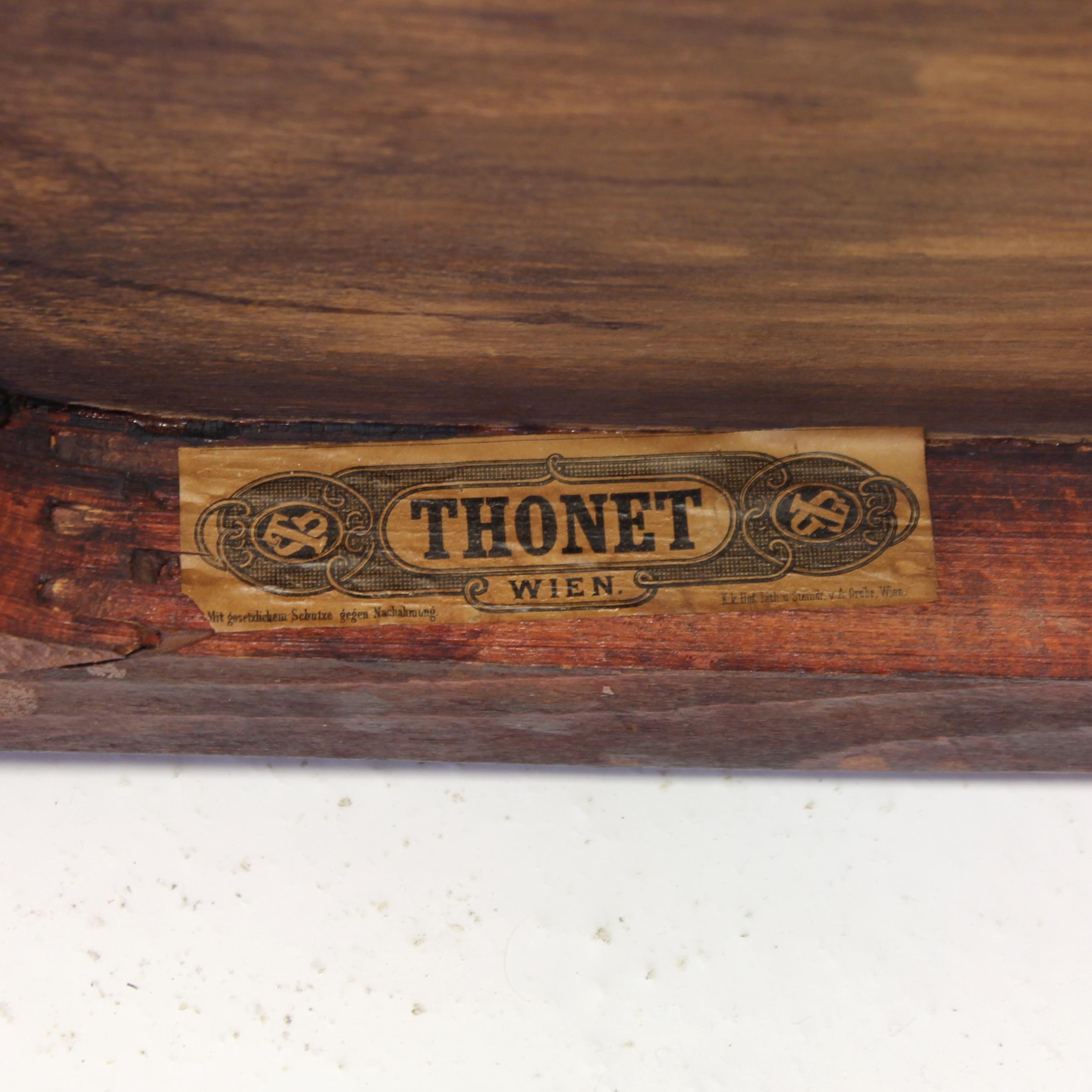 Rare Thonet Armchair Model 511, ca 1904 7