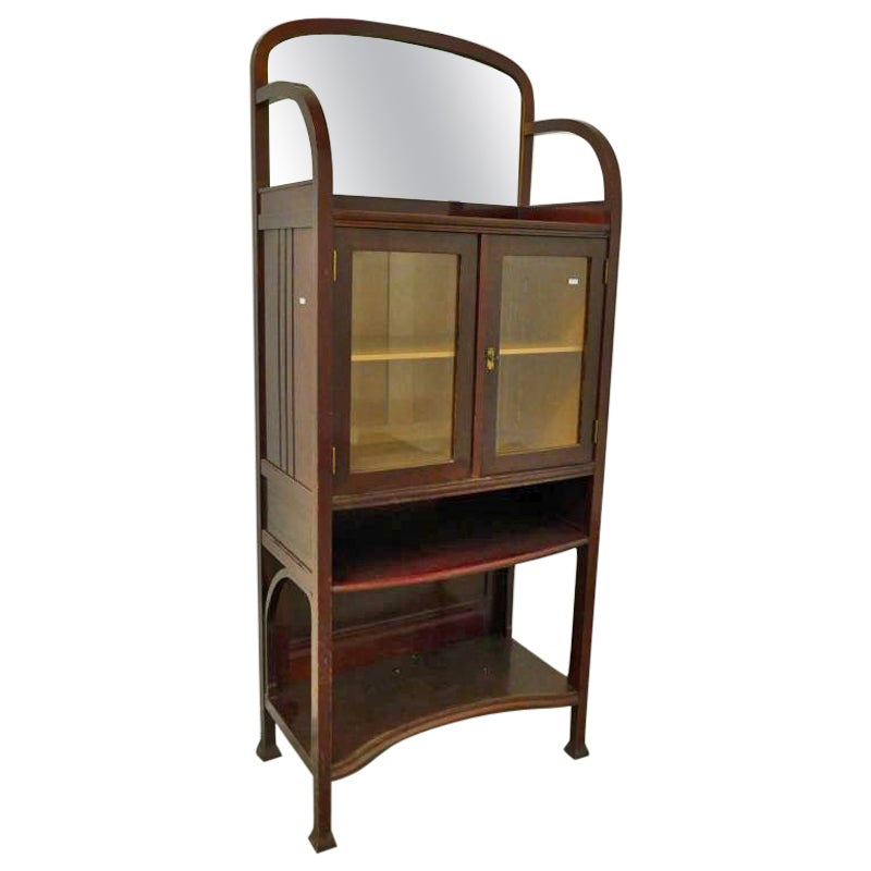 Rara vetrina Thonet, Dressoir Thonet N° 20793 Modello da catalogo, 1904