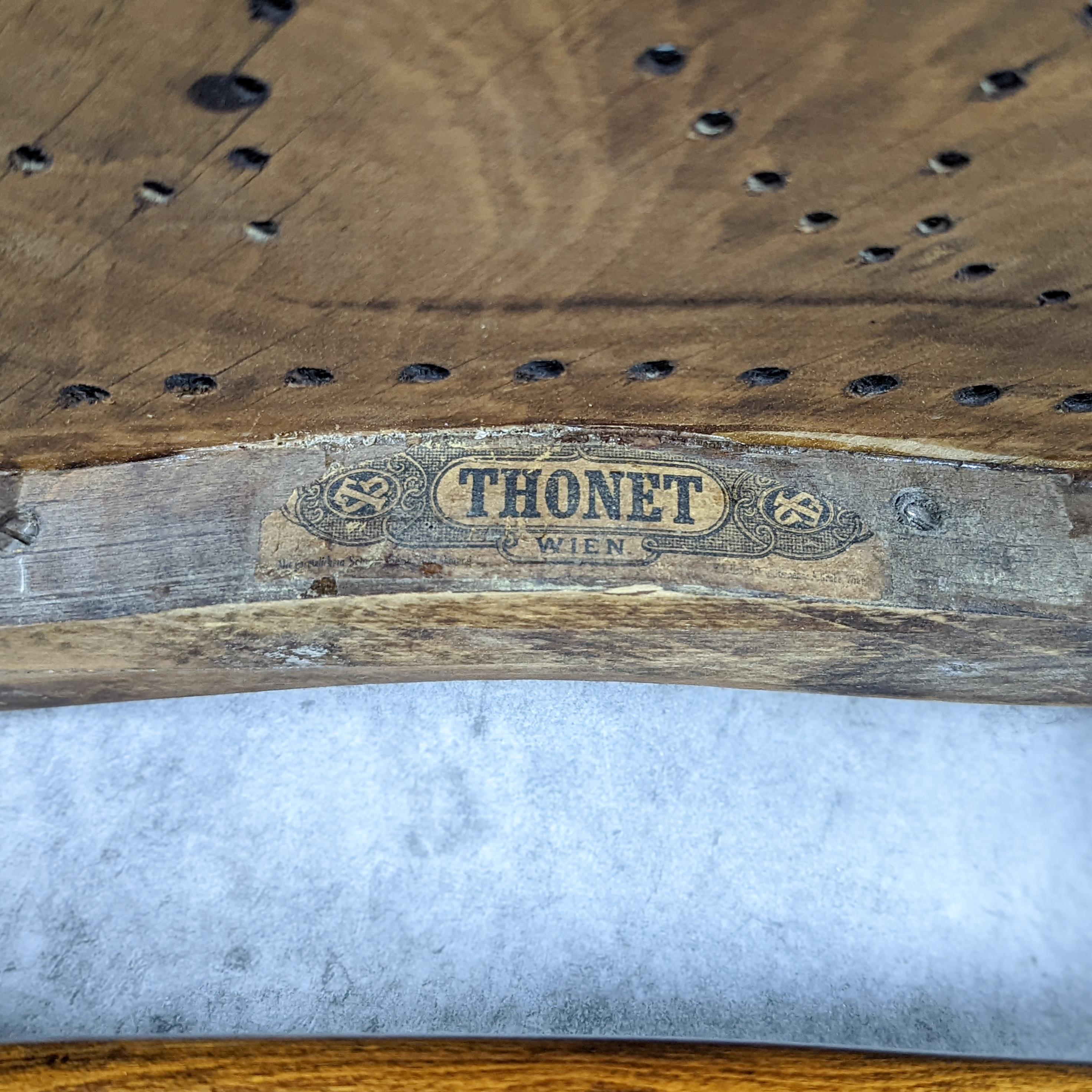 Rare Thonet Nr. 1 Writing Desk Chair 8
