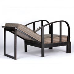 Rare Thonet Positioning Lounge Armchair, circa 1930