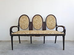 Thonet Settee designed by Otto Prutscher for Cafe Heinrichshof, Austria 1880s