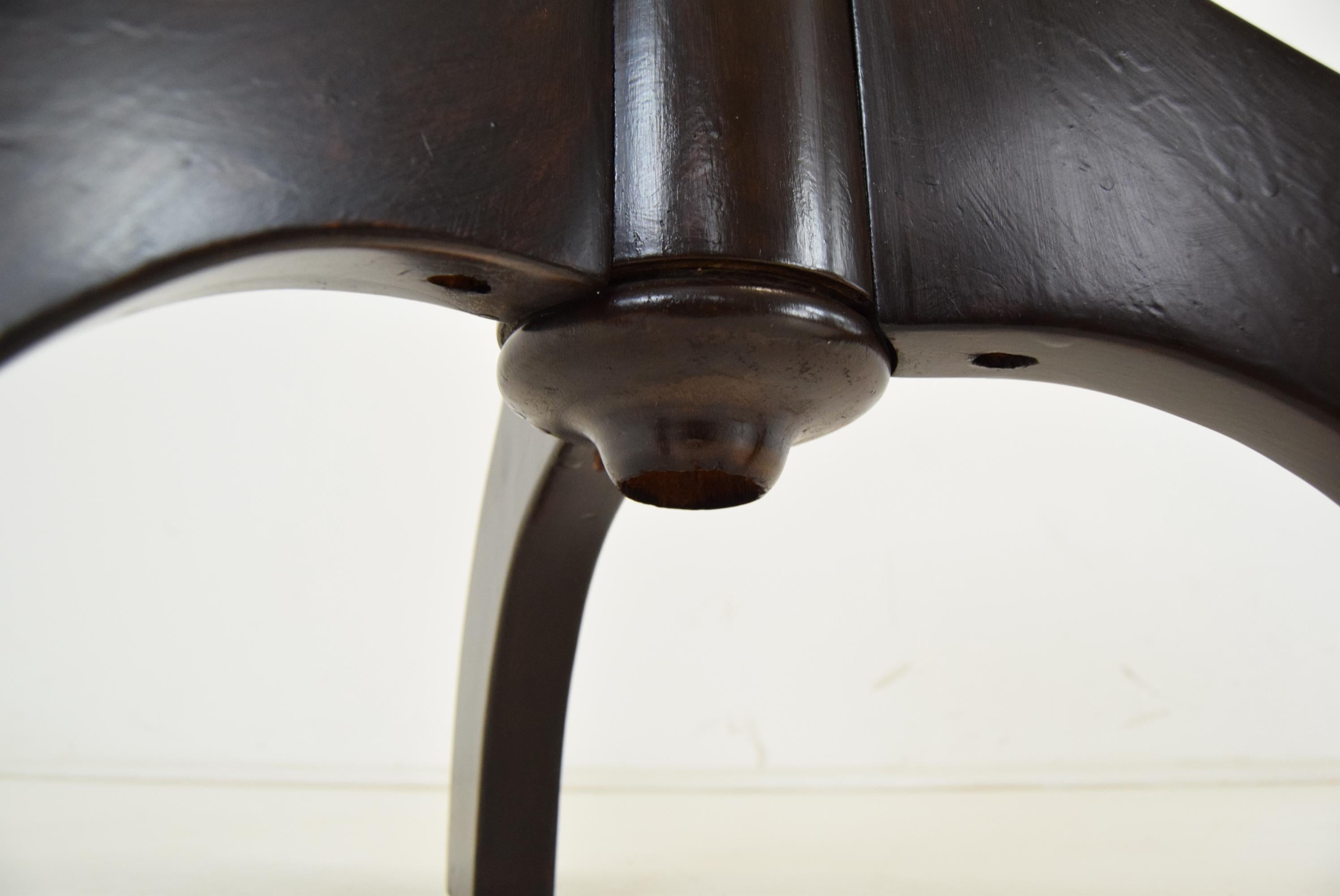 Raro taburete giratorio Thonet para piano, Circa 1940's. en venta 10