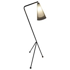 Rare Three Legged Swedish Floor Lamp in the Style of Greta Grossman