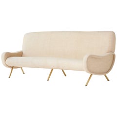 Rare Three-Seat Marco Zanuso Lady Sofa, Arflex, Italy, 1960s