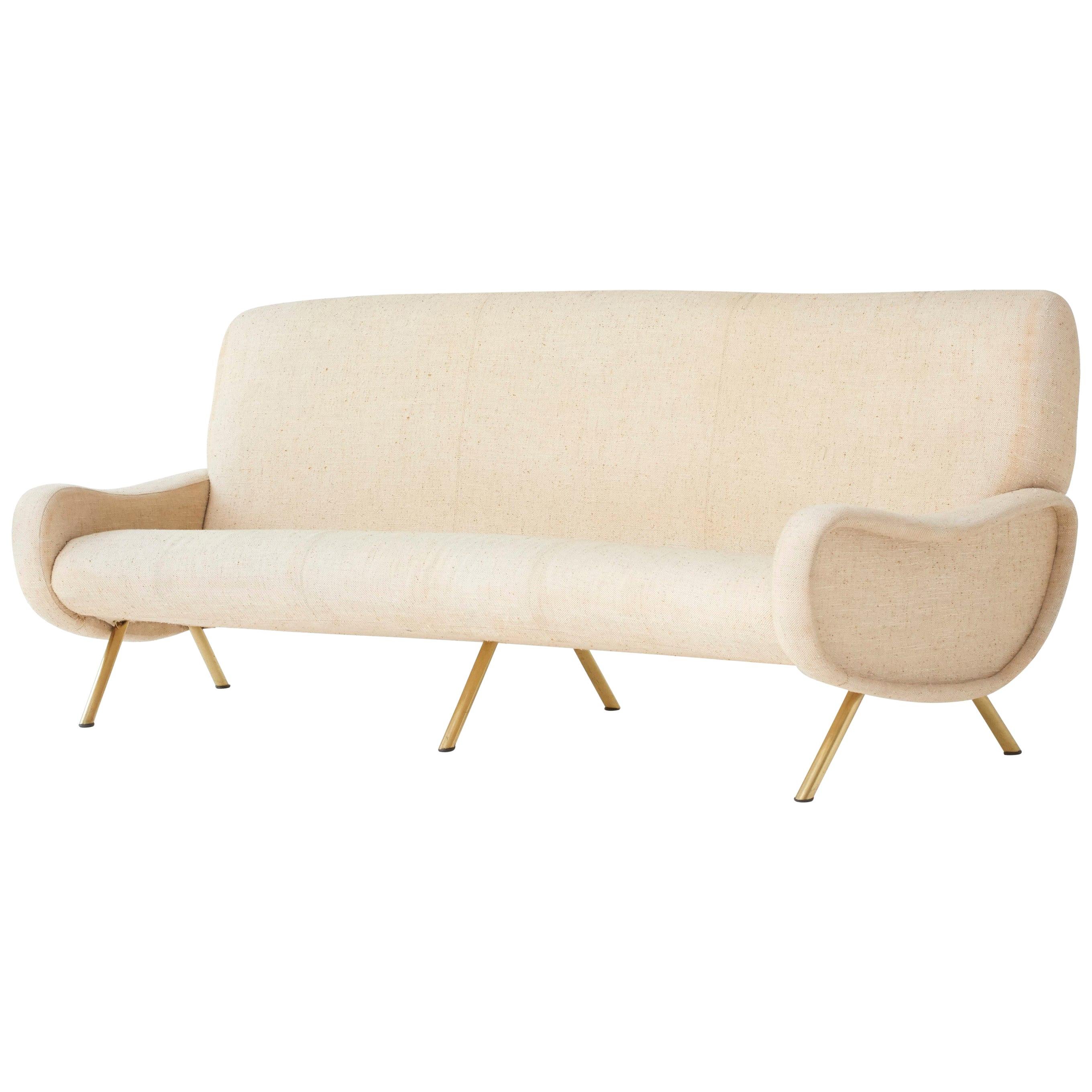 Rare Three-Seat Marco Zanuso Lady Sofa, Arflex, Italy, 1960s