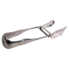 Pince à asperges japonaise rare en argent sterling Tiffany