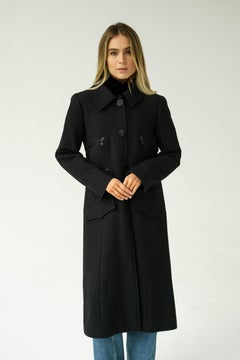 Rare! Timeless 2002 02A Chanel & Karl Lagerfeld single-breasted Elegant Cashmere