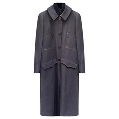 Rare ! Timeless 2002 02A Chanel & Karl Lagerfeld for Chanel Elegant Cashmere à simple boutonnage