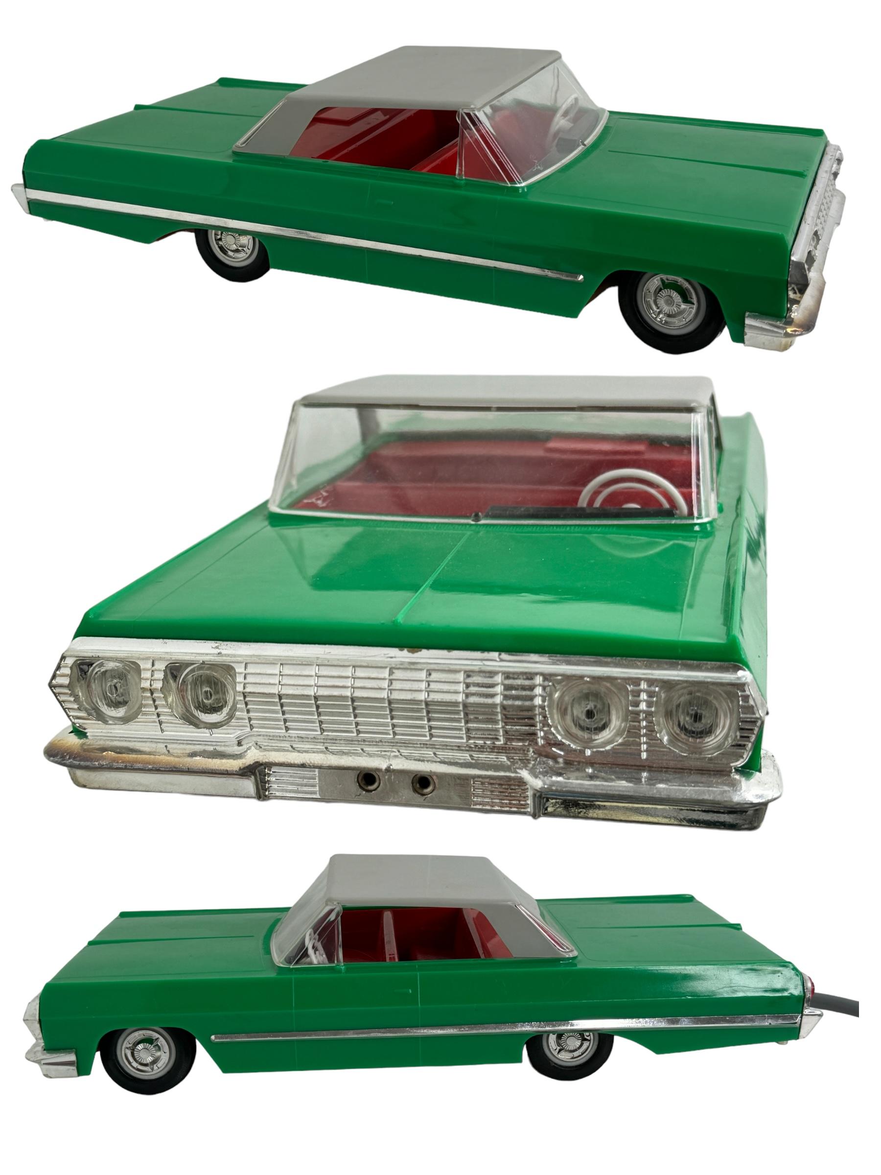 Metal Rare Tin Plastic Presu Anker Chevrolet Remote Control Toy Car Vintage GDR 1960s