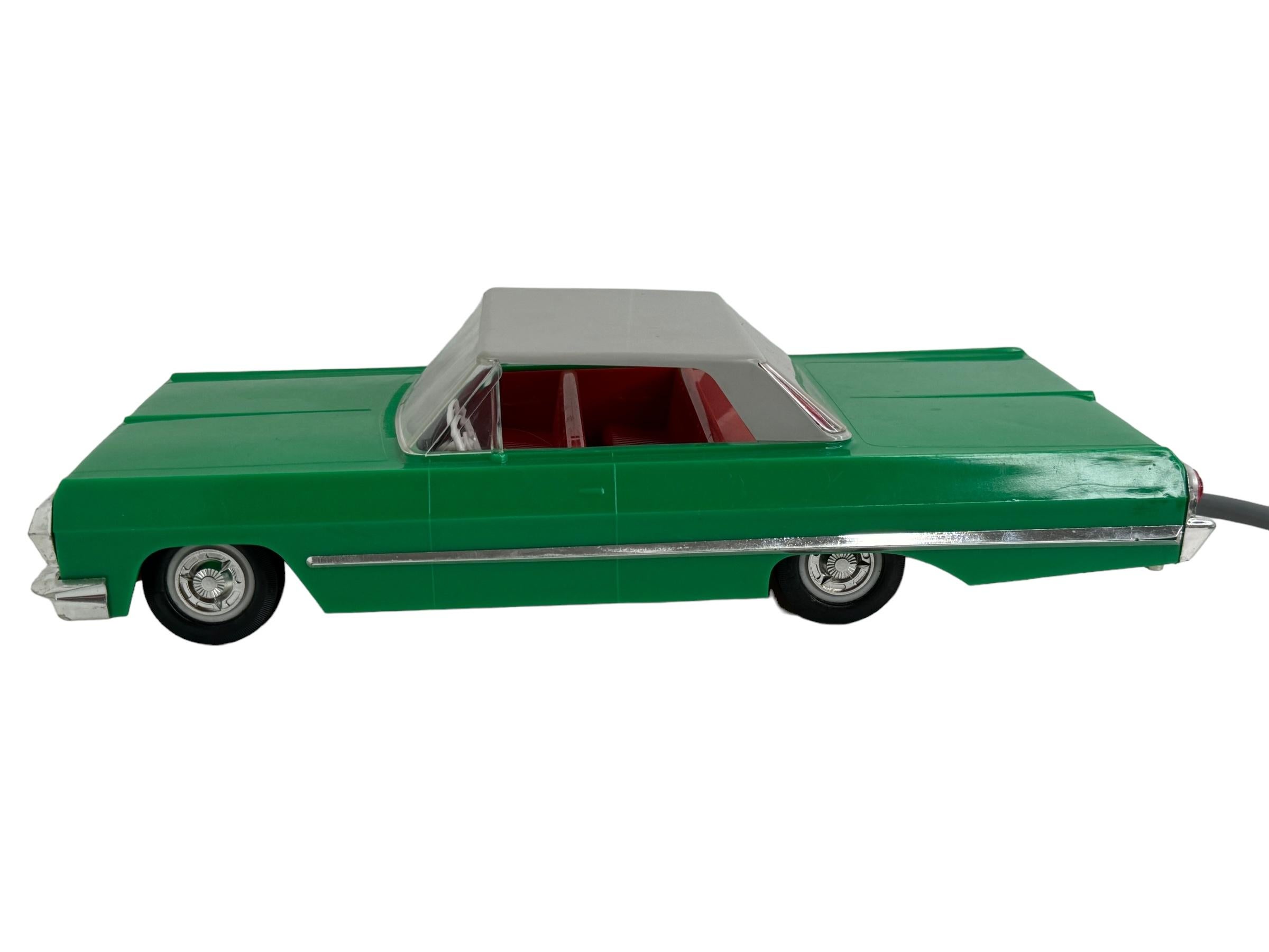 Rare Tin Plastic Presu Anker Chevrolet Remote Control Toy Car Vintage GDR 1960s 1