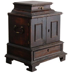 Rare Tiny 17th Century Baroque Cabinet, Origin, South Germany, Circa 1680