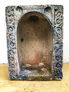 Rare to Find Lime Stone Hand Carved Niche Found in Southern México, circa 1800