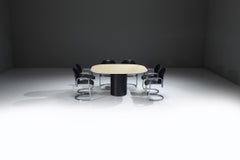 Rare Tobio Table 
Dialogo Dessau chairs by Afra E Tobia Scarpa for B&B Italia