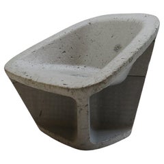 Seltener Tom Dixon Grab Chair Design EPS Stuhl Polystyrolstuhl O-BASF Brutalistischer Stuhl