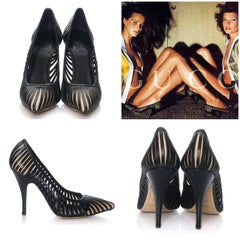Rare Tom Ford for Gucci Kate Moss Cage Heels Pumps Sz 9.5