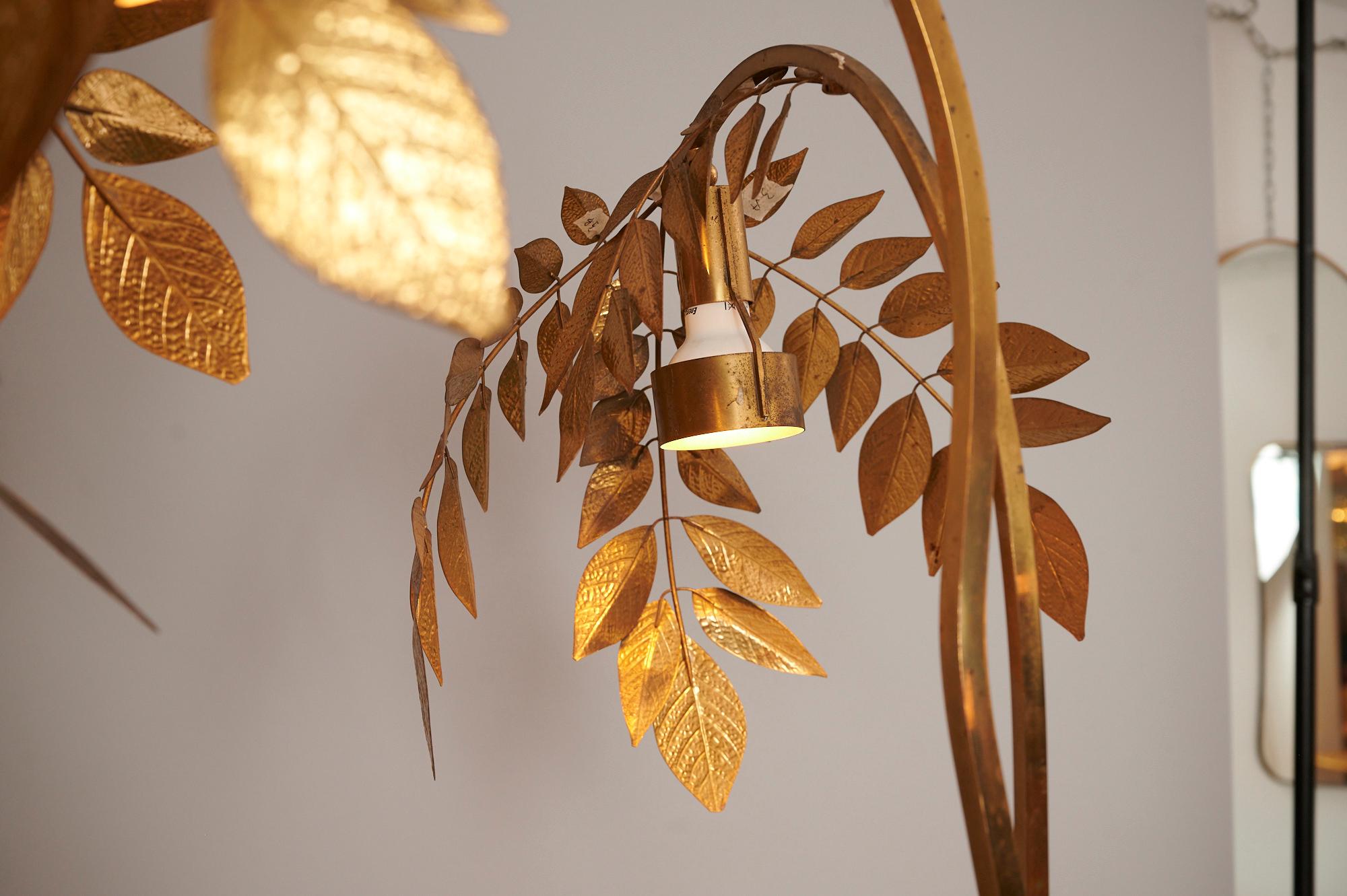 Mid-Century Modern Rare Tommaso Barbi Floor Light for Bottega Gadda