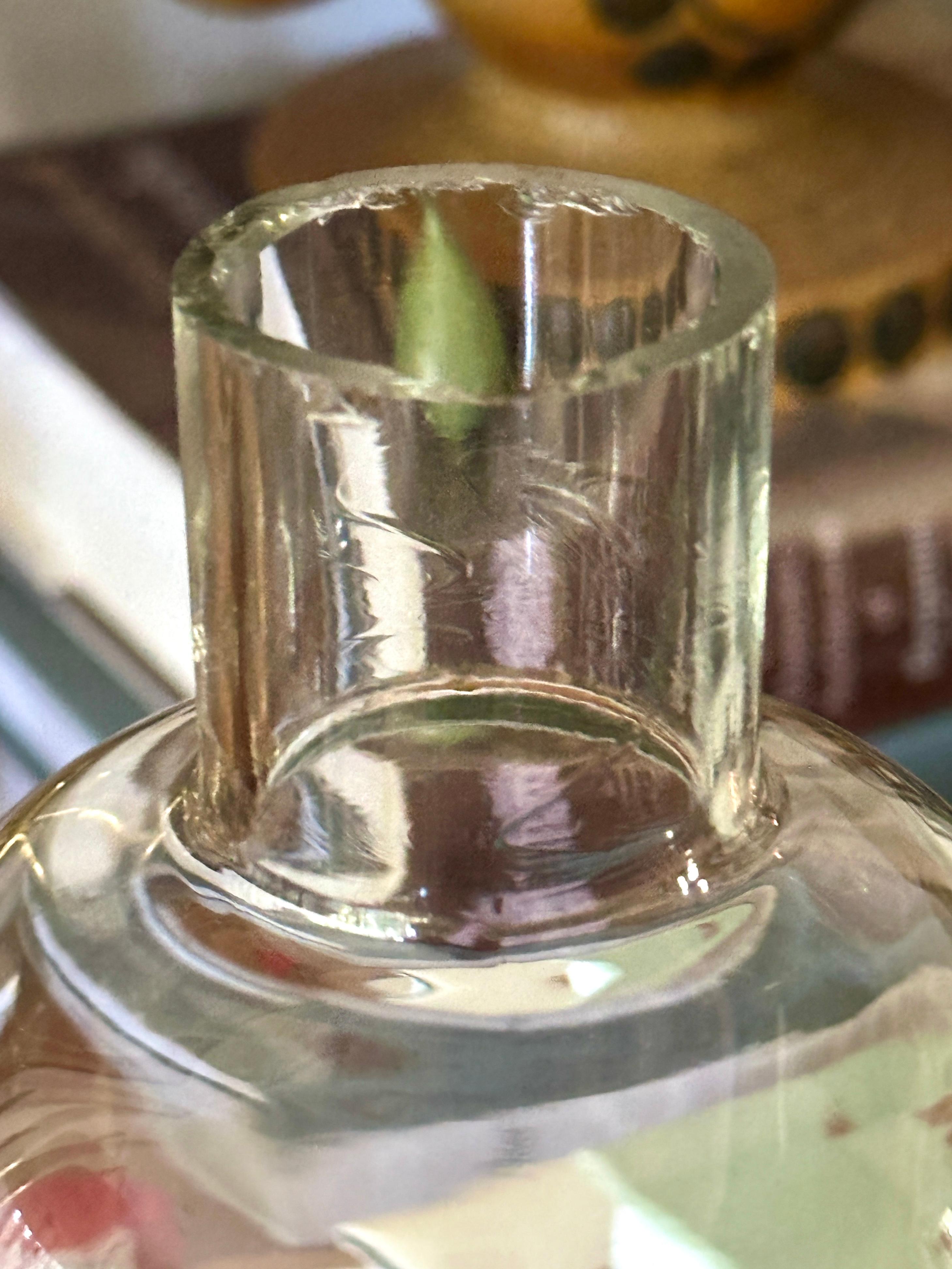 Rare Tommi Parzinger Brass And Glass Wall Sconce For Sale 3