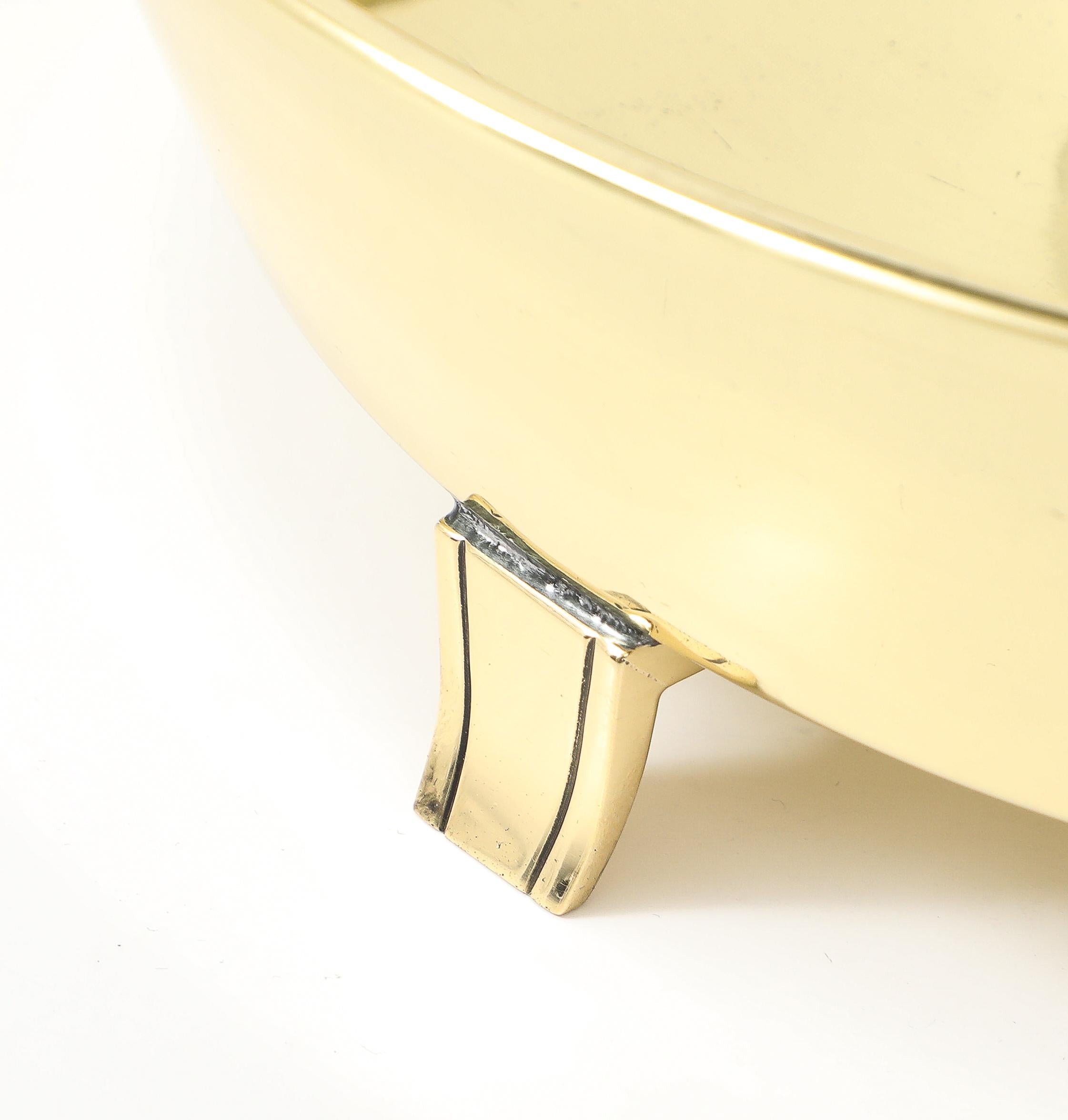 Rara ciotola per dadi in ottone di Tommi Parzinger, pezzo da servire in vendita 3