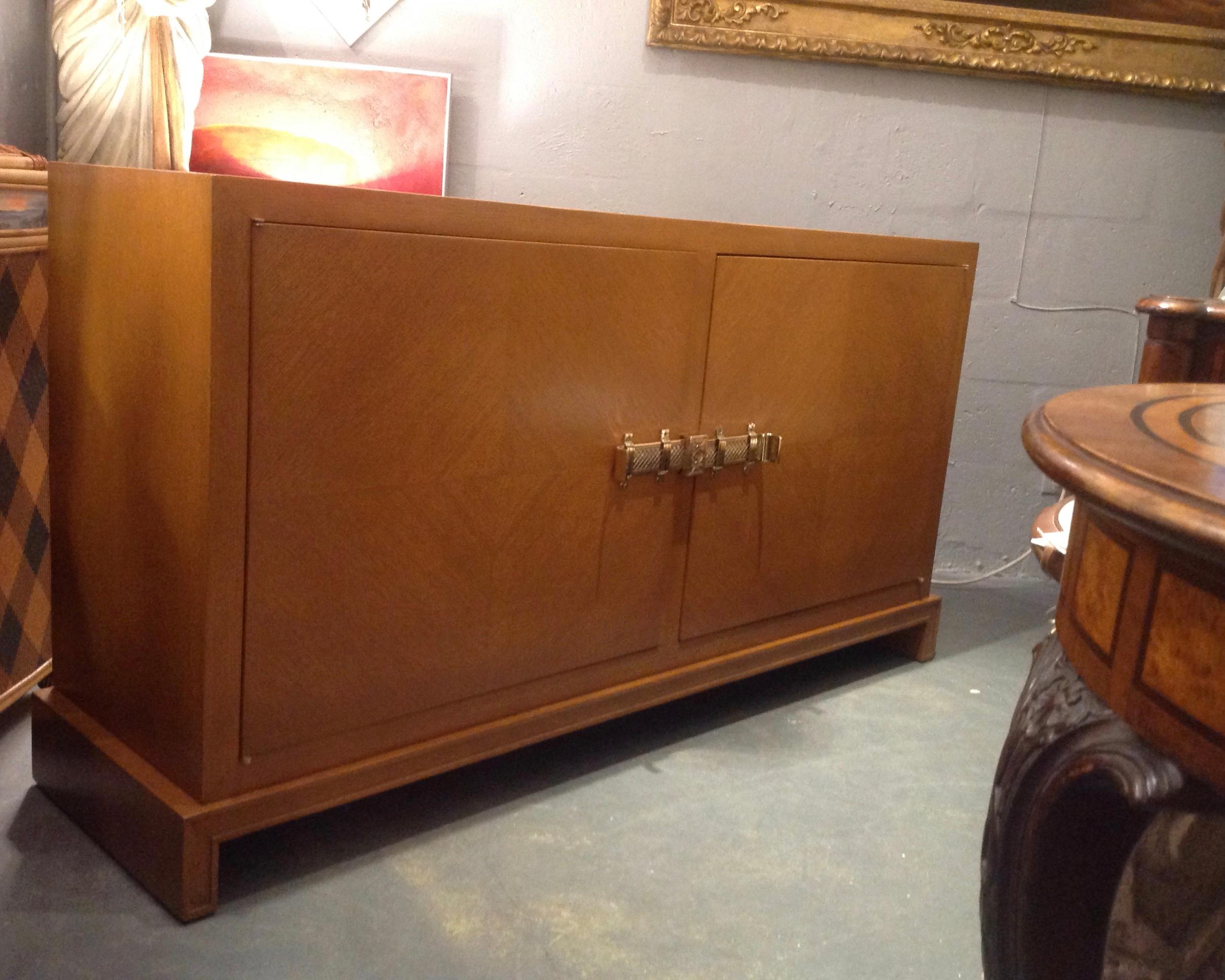 Rare Tommi Parzinger Credenza In Good Condition In West Palm Beach, FL