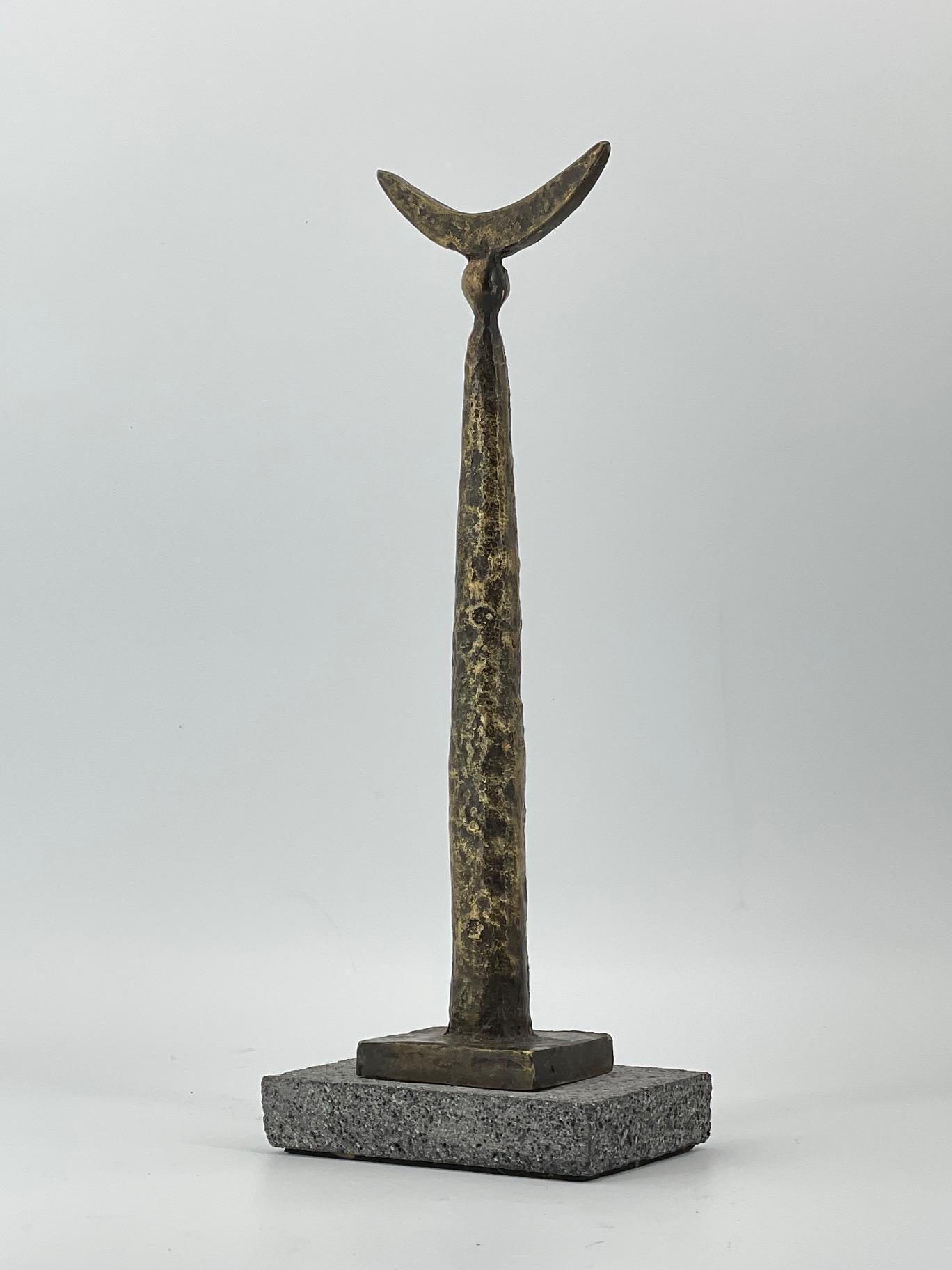 Mid-Century Modern Rare Toni Hambleton Sculpture Edition Series Puerto Rico Artist For Sale