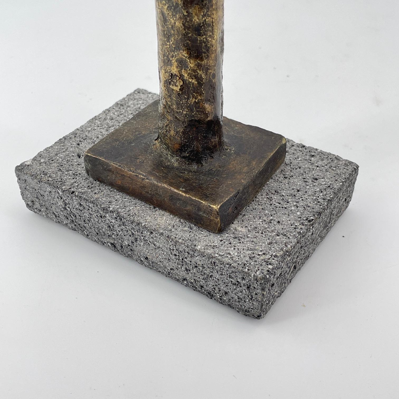 Contemporary Rare Toni Hambleton Sculpture Edition Series Puerto Rico Artist For Sale