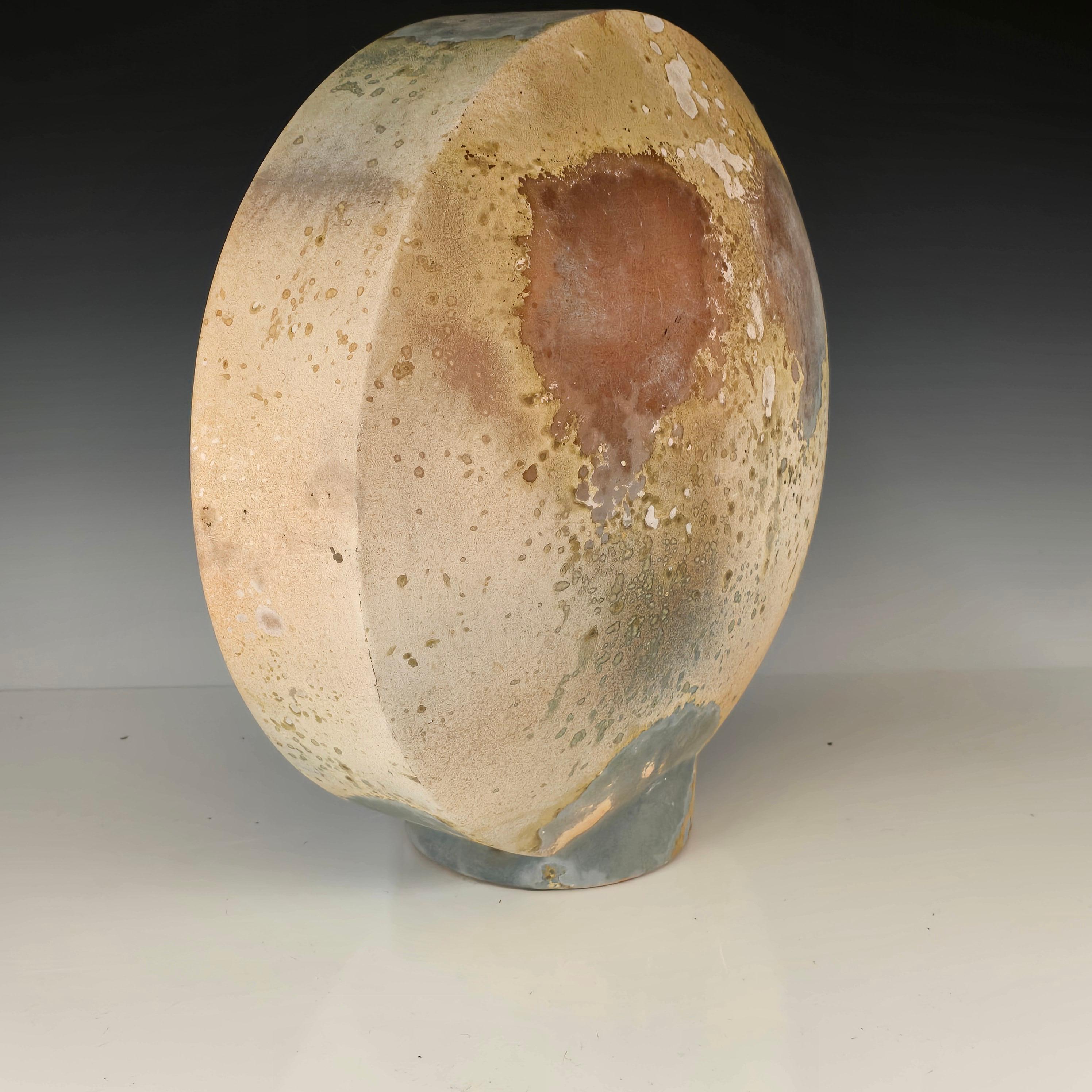 Rare Tony Evans Raku Tabletop Sculpture In Good Condition For Sale In Kilmarnock, VA