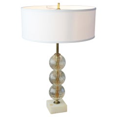 Used Rare Tony Paul Mid Century Table Lamp! Westwood Industries 1960 Crystal Art Deco
