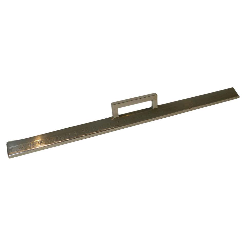 Sterling Silver Draftsman's Ruler For Sale at 1stDibs