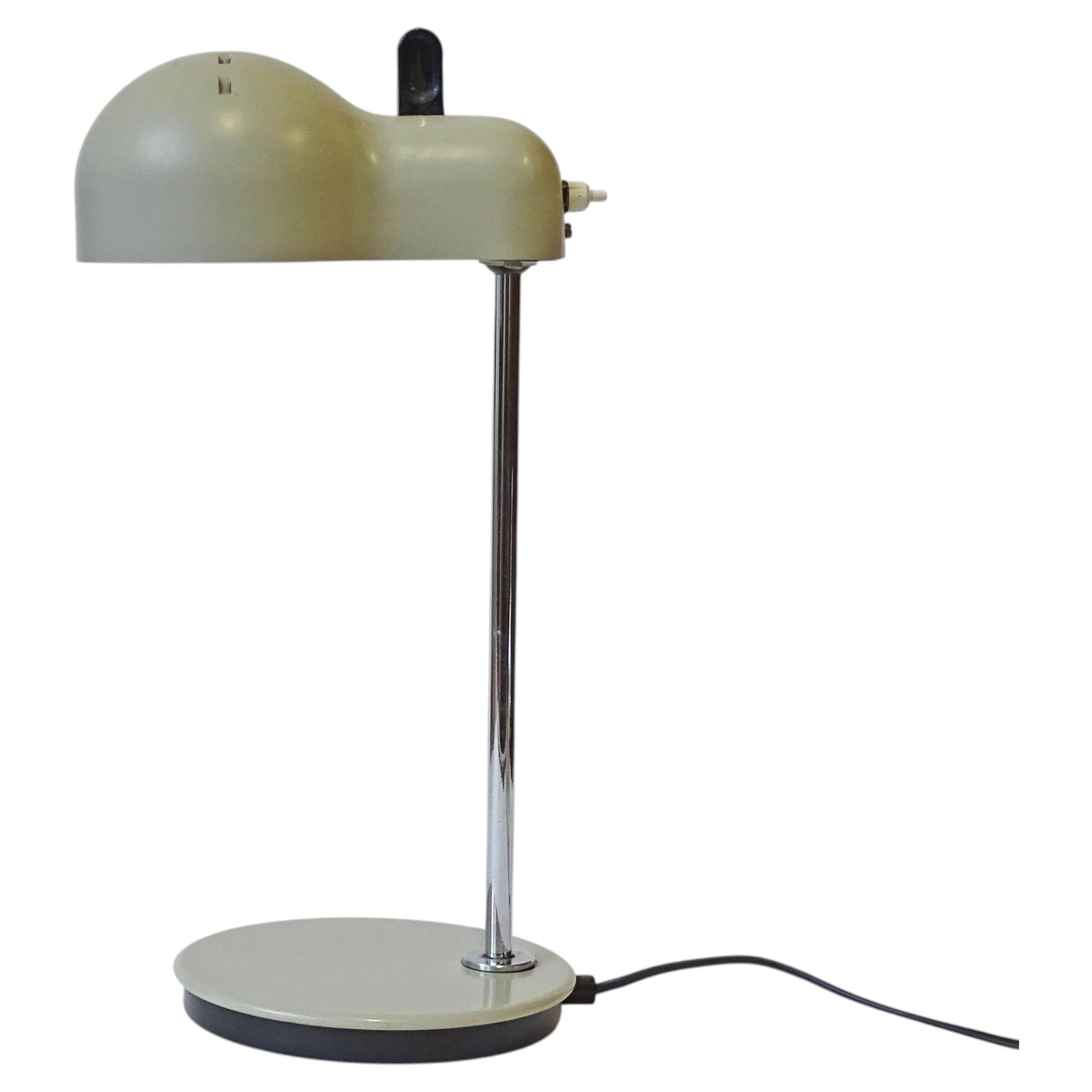 Rare Topo Variant Table Lamp by Joe Colombo for Stilnovo, Italy 1960s