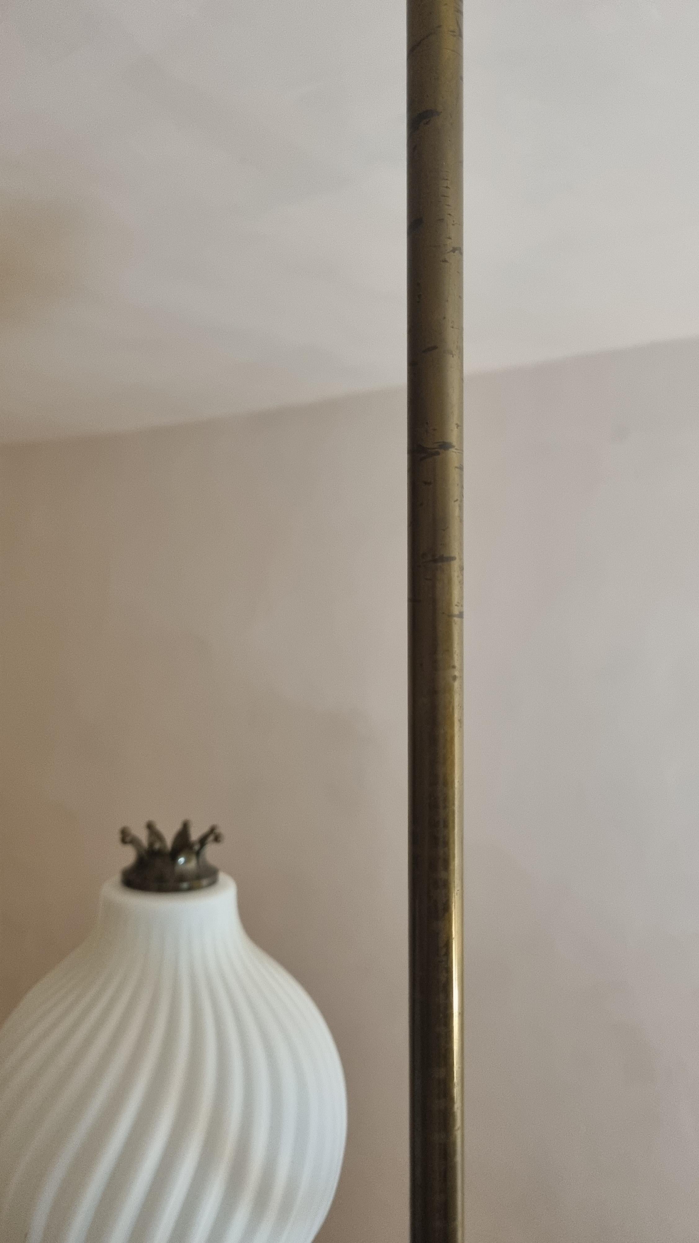 Rare Tortiglioni ceiling lamp designed by Angelo Lelii for Arredoluce 1961 in vendita 5