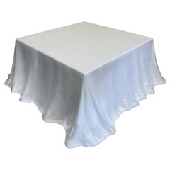 Rare Tovaglia / Tablecloth Coffee Table by Alberto Bazzani for Studio Tetrarch