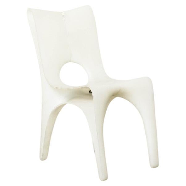 Rare Translucent Molded Side Chair For Sale