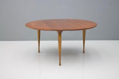 Rare Three Leg Coffee Table in Teak Denmark 1950s