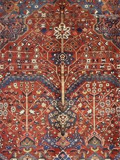 Rare Tree of Life Antique Persian Bakhtiari 10' 6" x 12' 8"